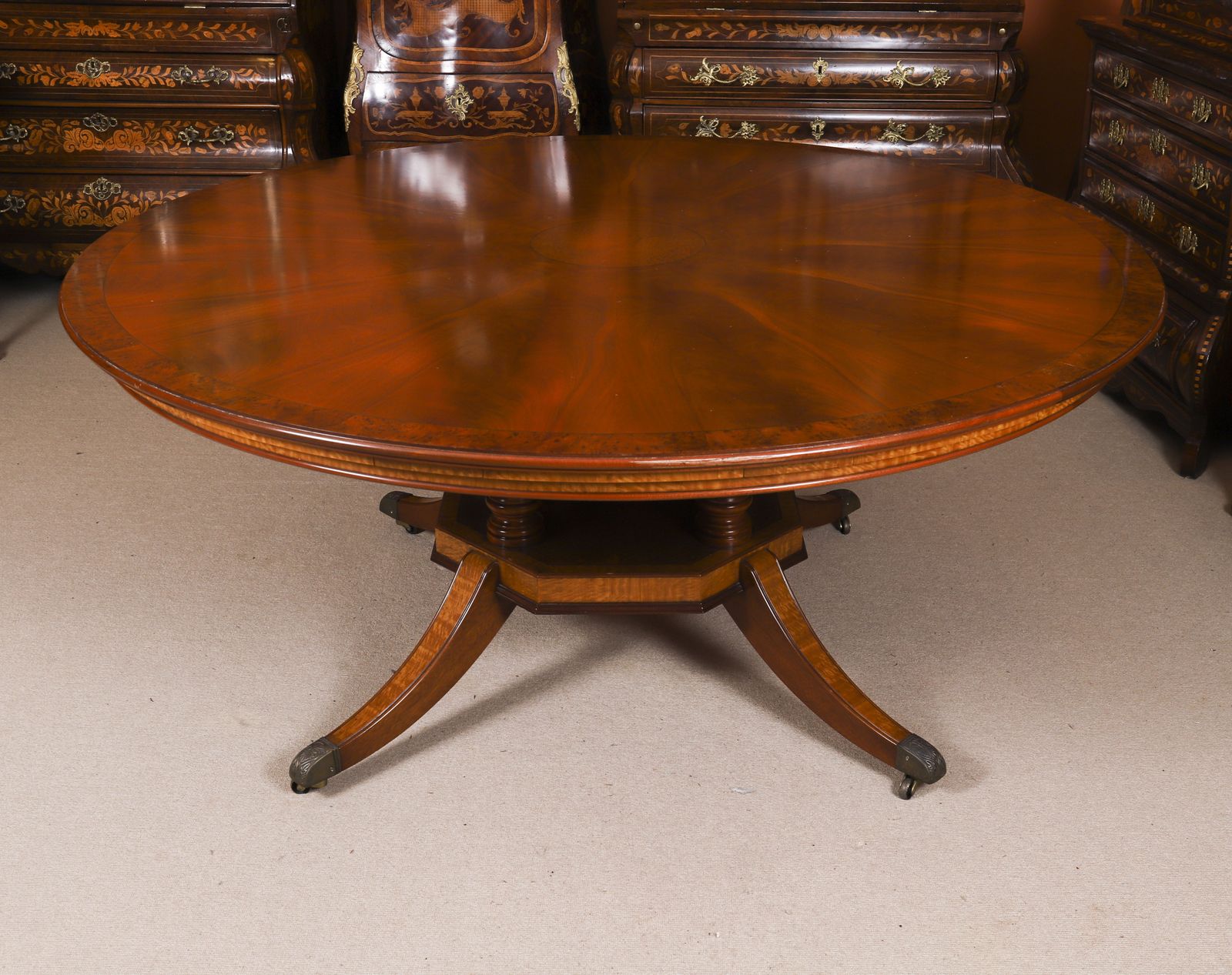Vintage Dining Suite Jupe Harrods 20thc photo vinterior