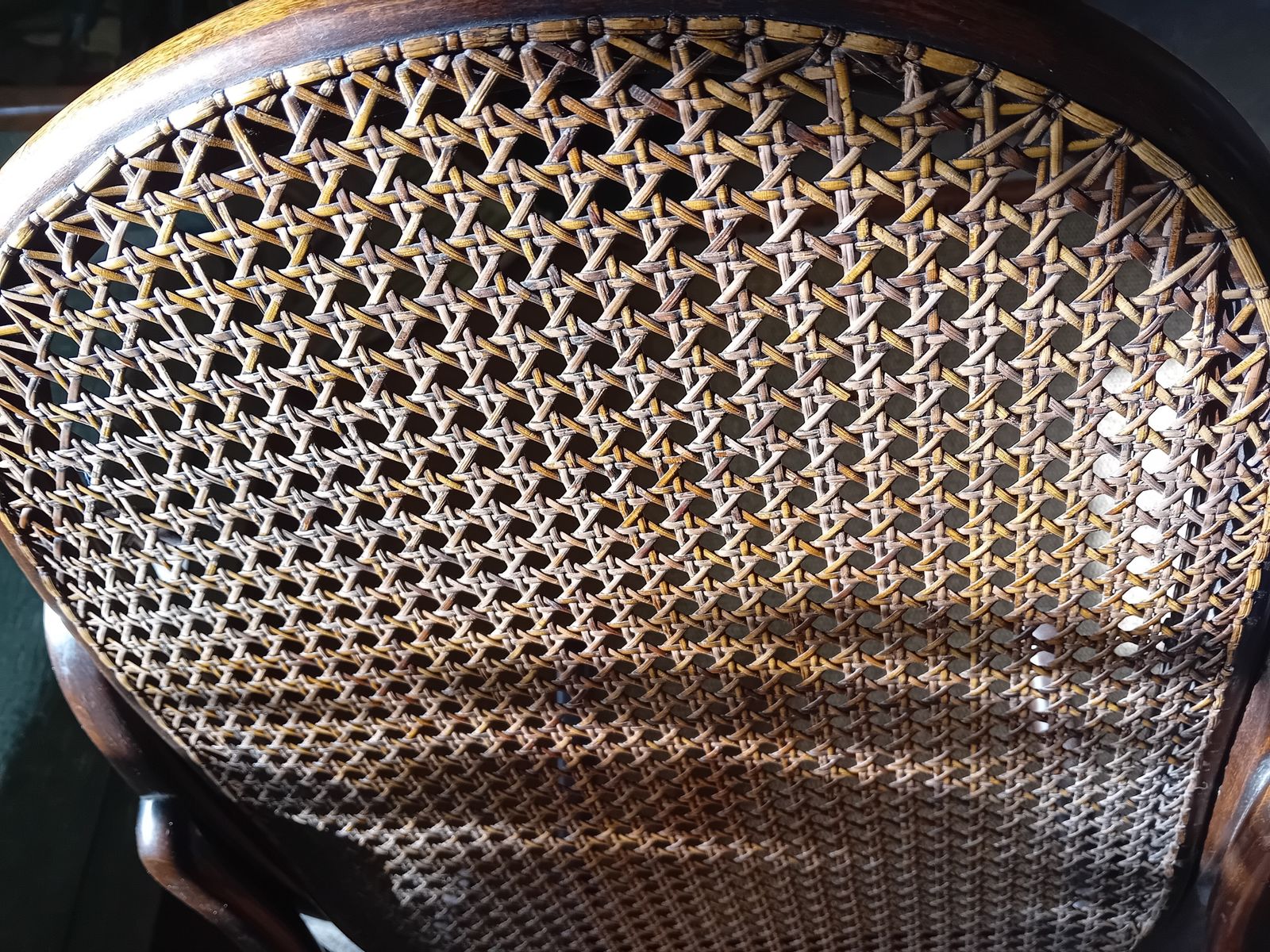 photo buy Antique Mundus   J & J Kohn Bentwood Rocking Chair Secessionist Thonet Style Restoration Project Investment Piece