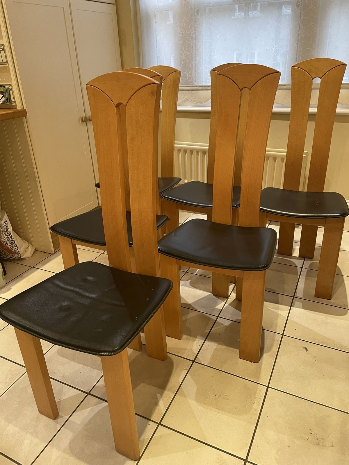 Post Modern Vintage Dining Chairs In The Style Of Pietro Constantini photo furniture