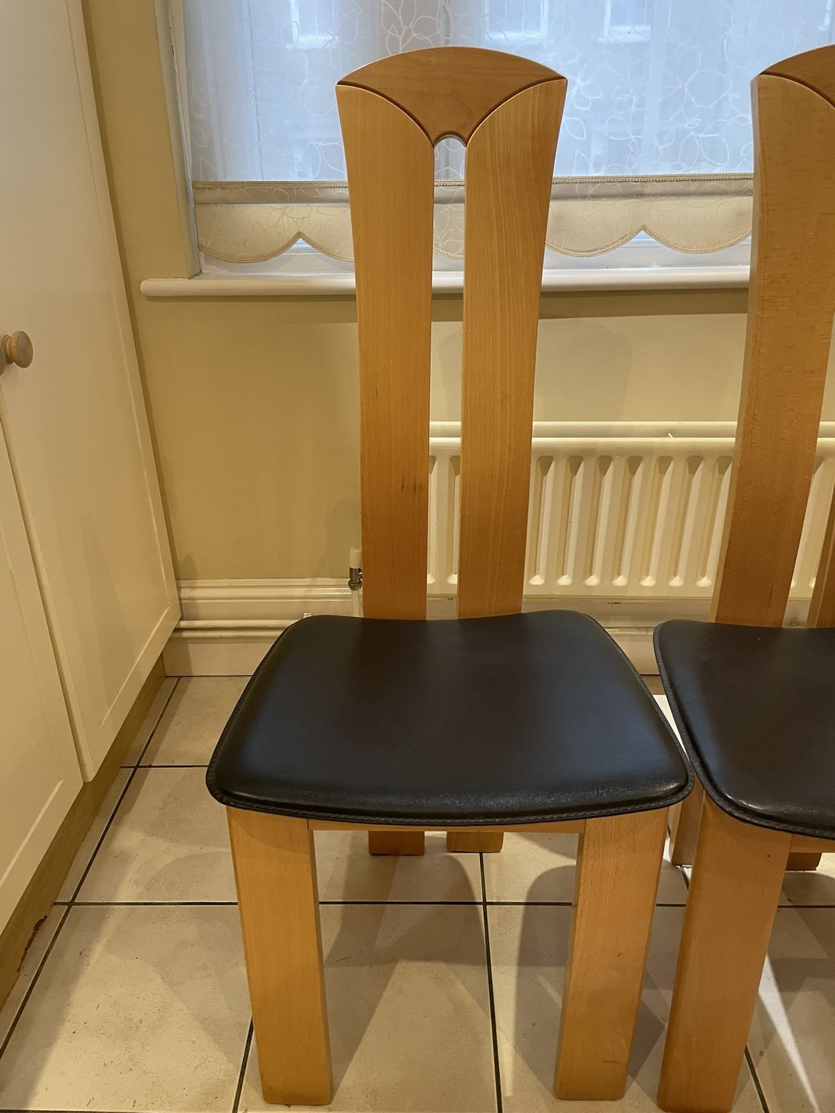 Post Modern Vintage Dining Chairs In The Style Of Pietro Constantini photo for sale