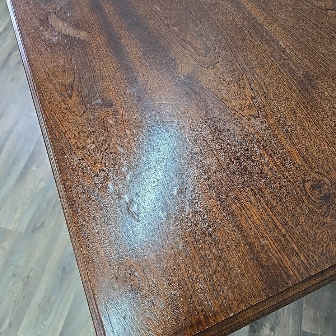 photo for sale Antique Style Writing Table Console Desk Georgian Mahogany Drawers Wooden