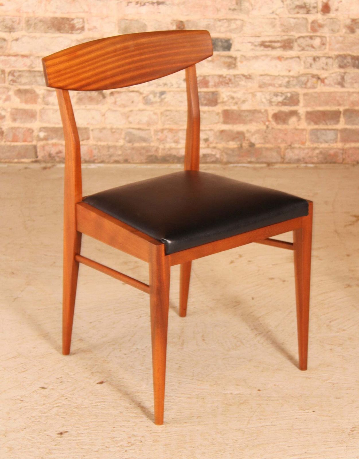 Furniture Mid Century Teak And Mahogany Dining Table And 6 Chairs By McIntosh, Circa 1960s photo