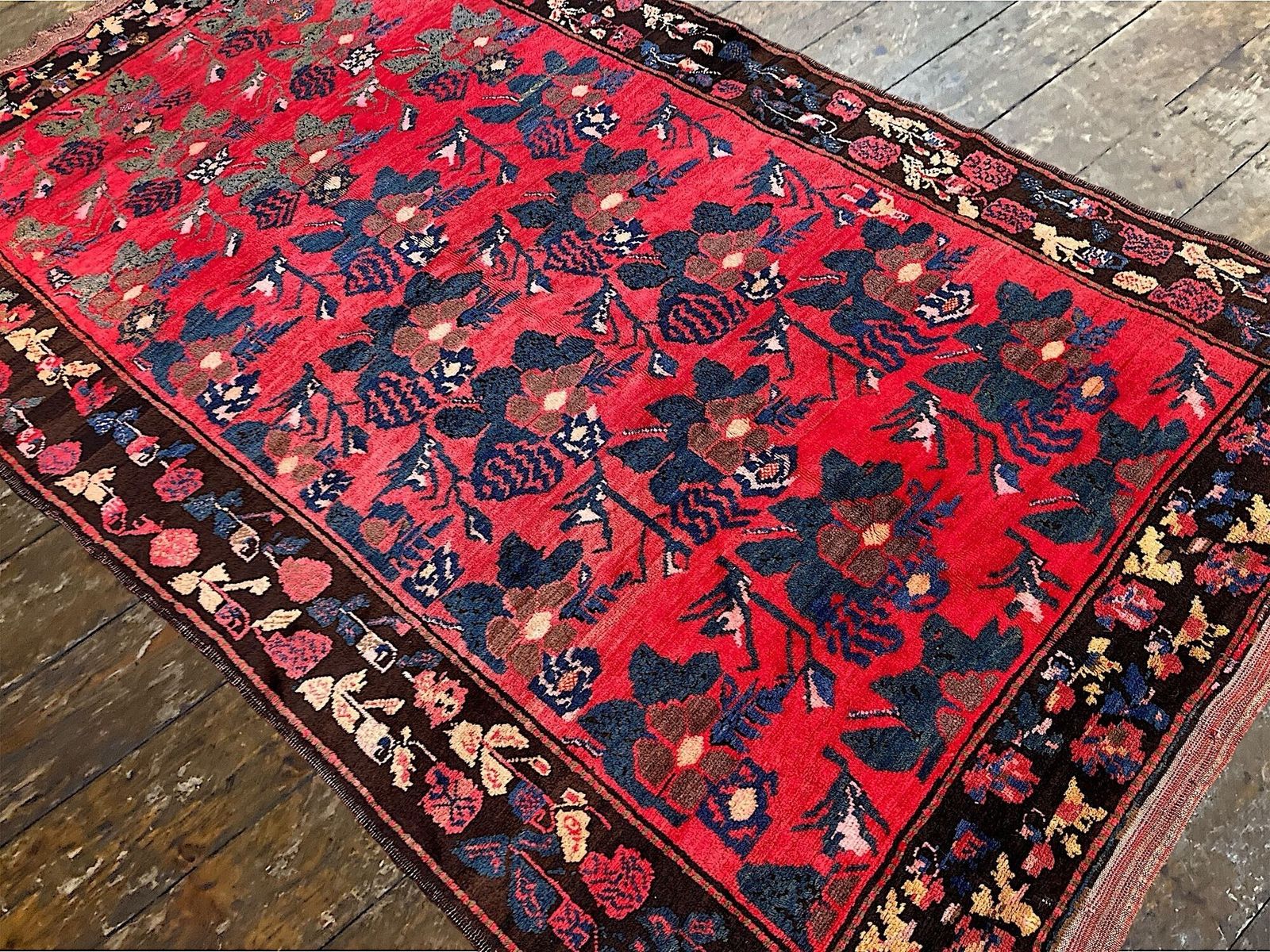 Antique Caucasian Karabagh Rug 2.40m X 1.37m photo vinterior