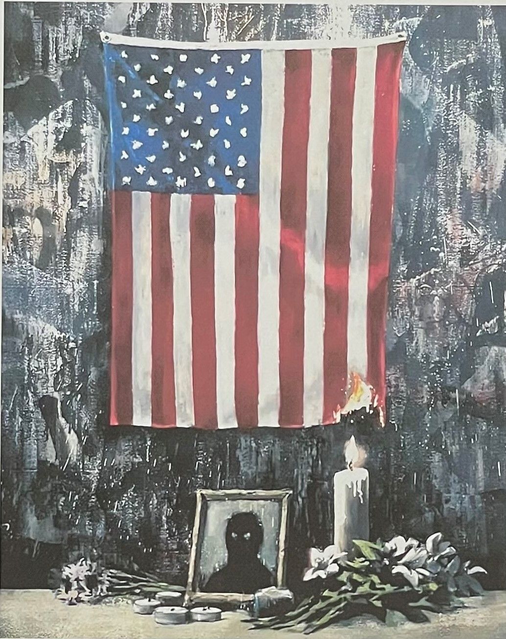 Banksy * No Racism * 70x50 Cm * Litografia * Limitata # 15/150 photo furniture