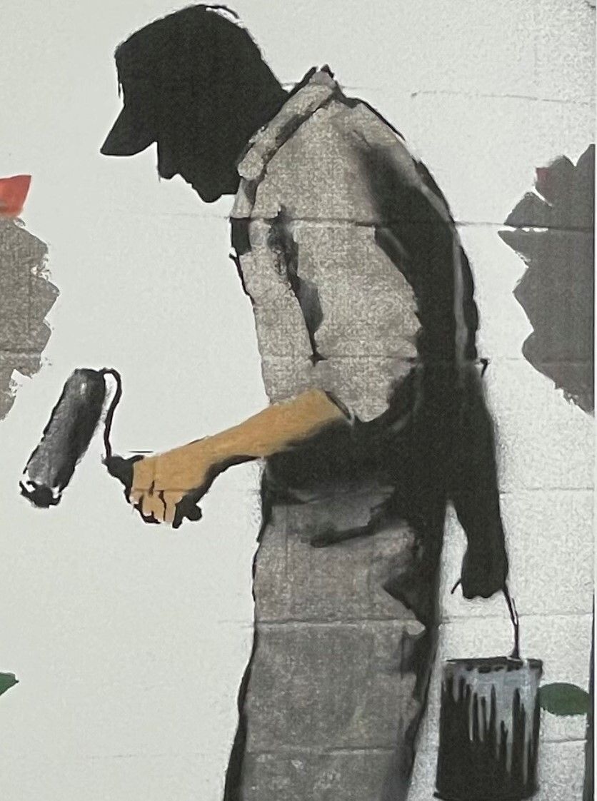 Banksy * The Gray Ghost * 70x50 Cm * Lithografie * Limitiert # 28/150 photo 10372.0