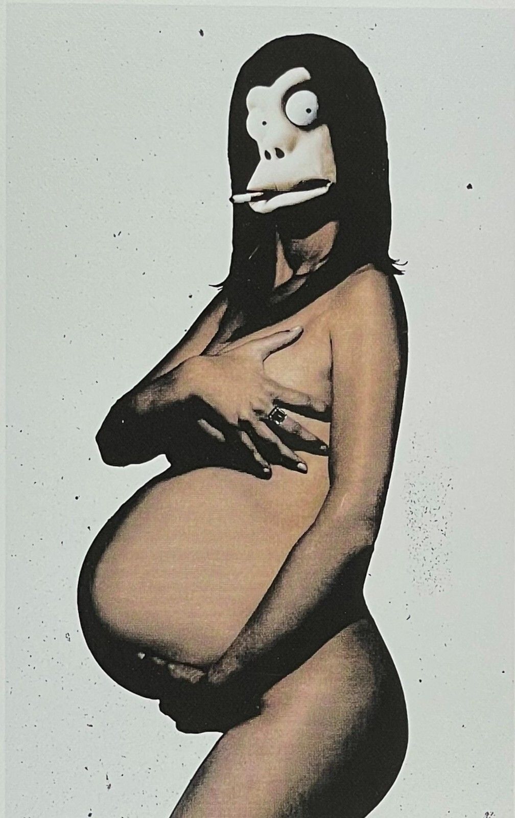 Banksy * Barely Legal * 70x50 Cm * Lithografie * Limitiert # 41/150 photo furniture