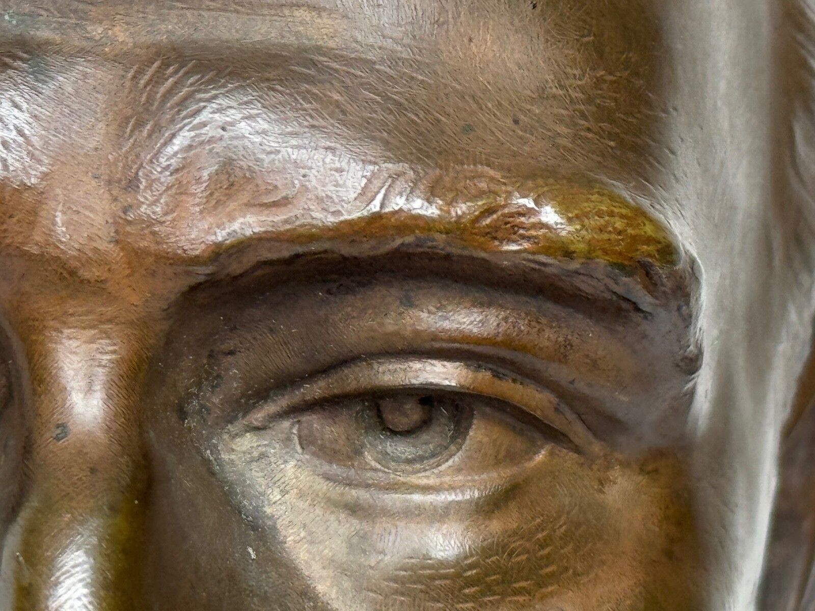 photo vinterior French President Bust Marie François Sadi Carnot By Adolphe Jean Lavergne