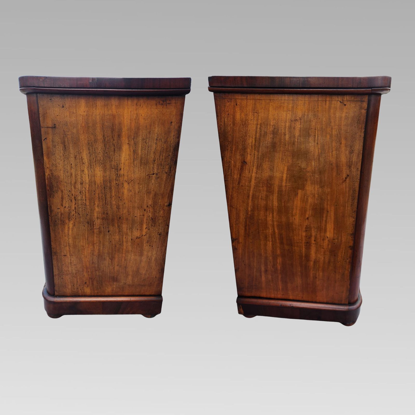 photo for sale Fabulous Victorian Mahogany Chest Of Drawers W/ Turned Knob Handles
