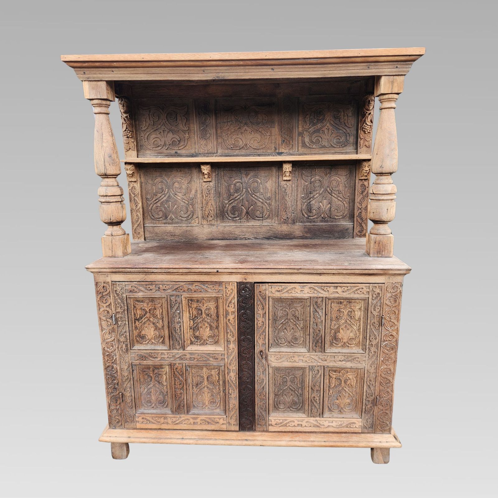 Stunning Antique French Chateau Reclaimed Buffet Sideboard Kitchen Dresser photo furniture