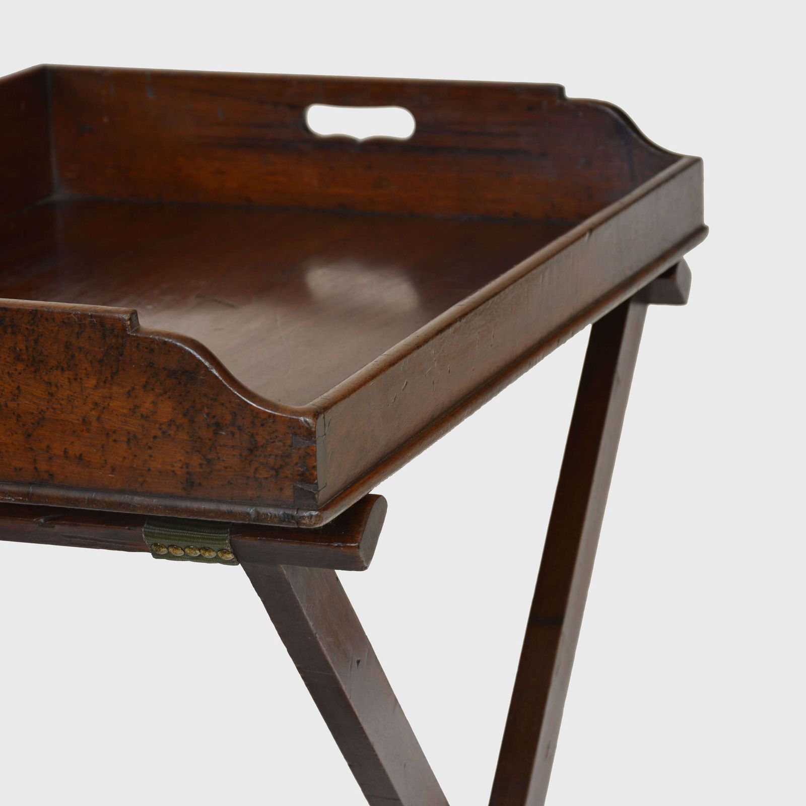 18th Century Georgian Mahogany Butler's Tray On Stand photo 1250.0