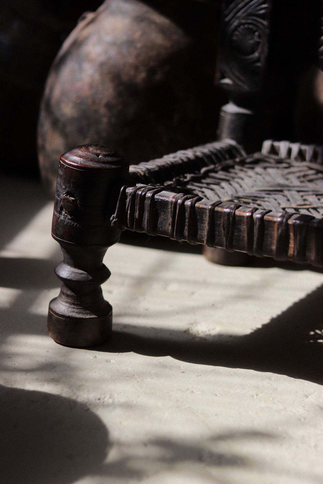 Near Pair Of 19th Century Swat Valley Pidha Chairs photo buy