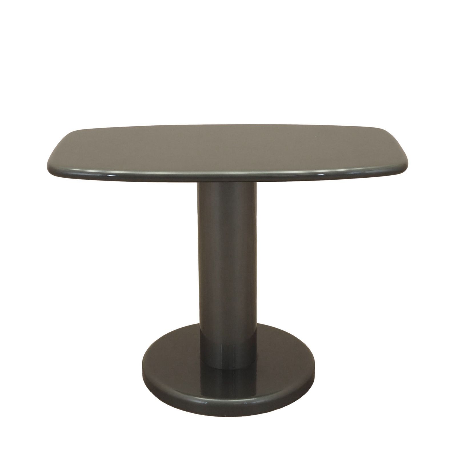 Grijze salontafel, Italiaans design, jaren 1970, Made In Italy