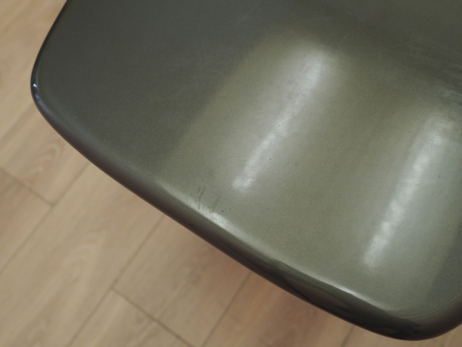 photo furniture Grijze salontafel, Italiaans design, jaren 1970, Made In Italy