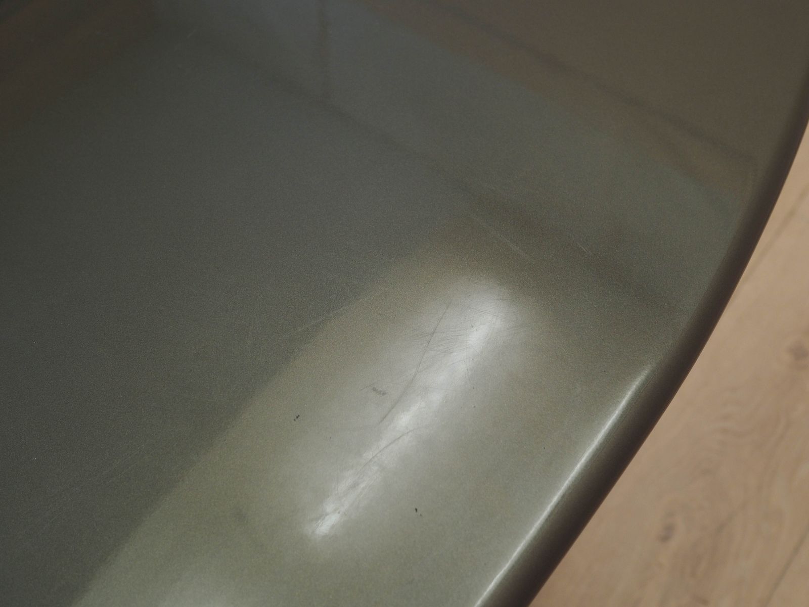 photo for sale Grijze salontafel, Italiaans design, jaren 1970, Made In Italy