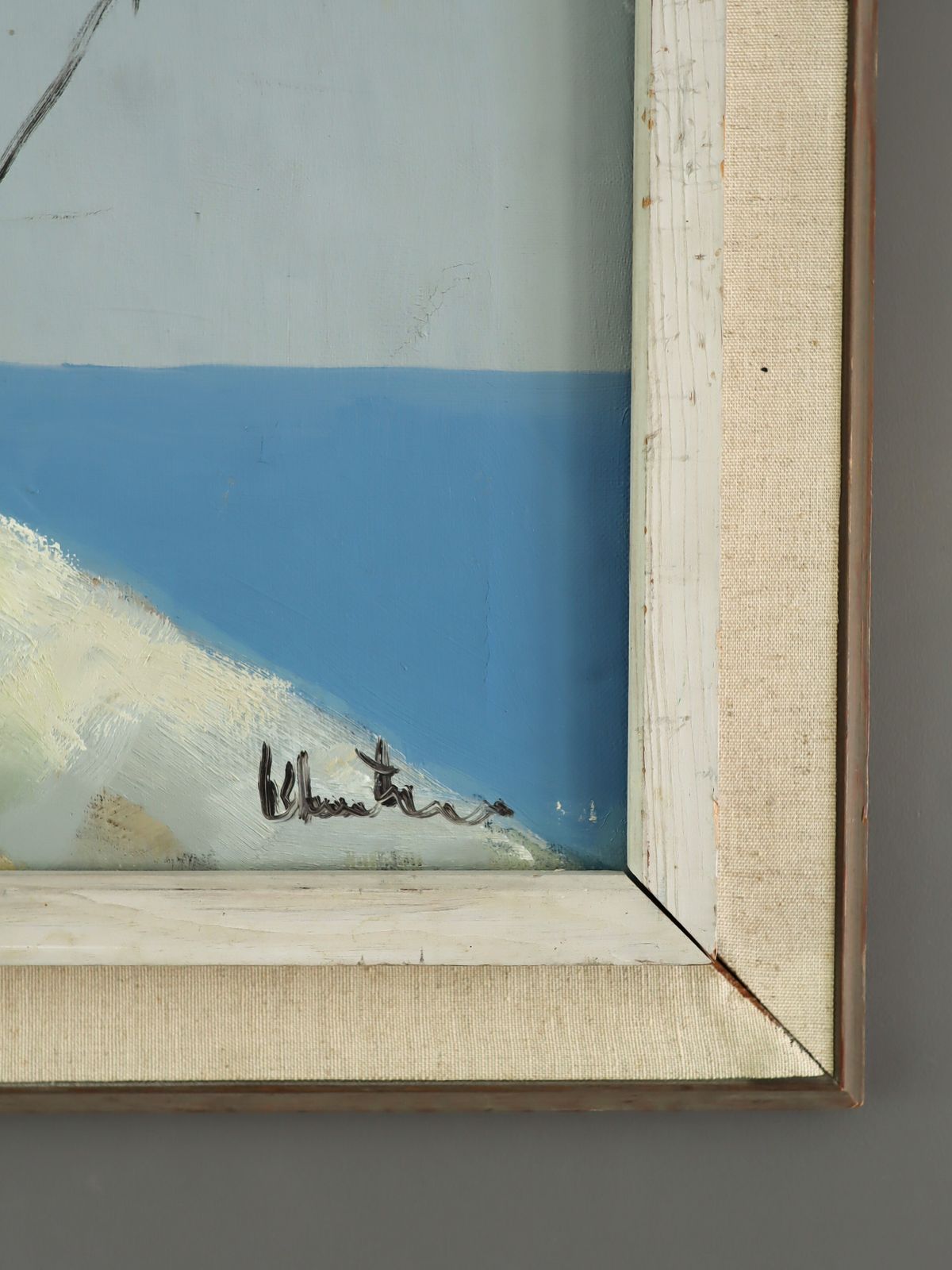 Cliffside Houses, olieverfschilderij photo buy