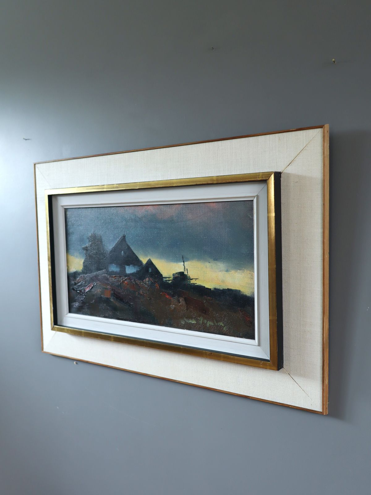 Fading Light, olieverfschilderij, midden 20e eeuw photo Kunst