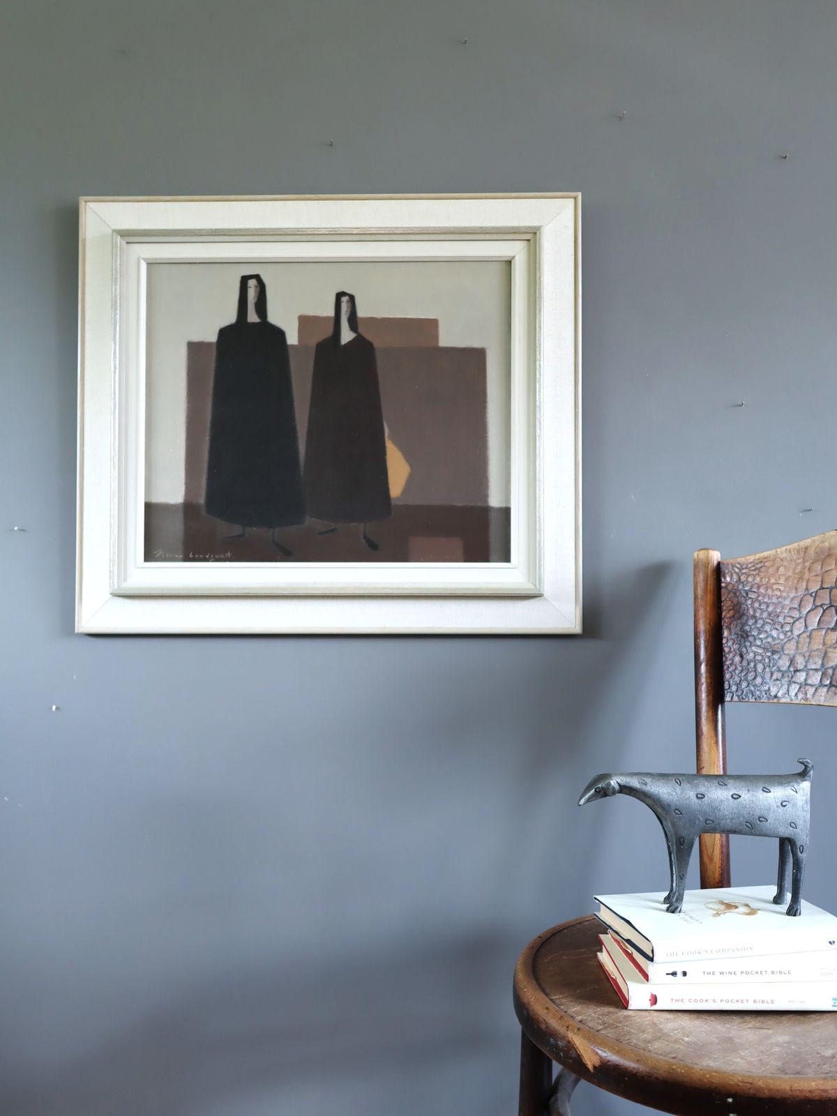 Silent Companions, olieverfschilderij photo furniture