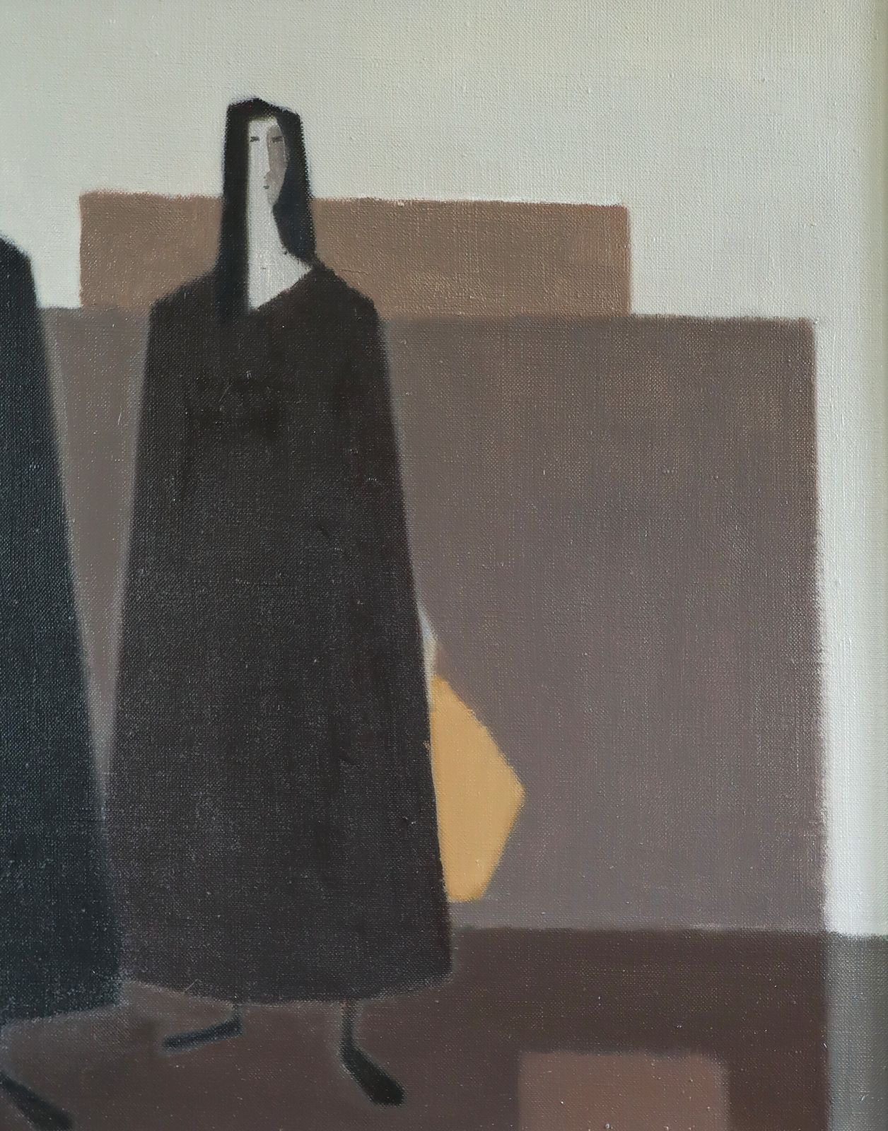 Silent Companions  Oil Painting photo vintage