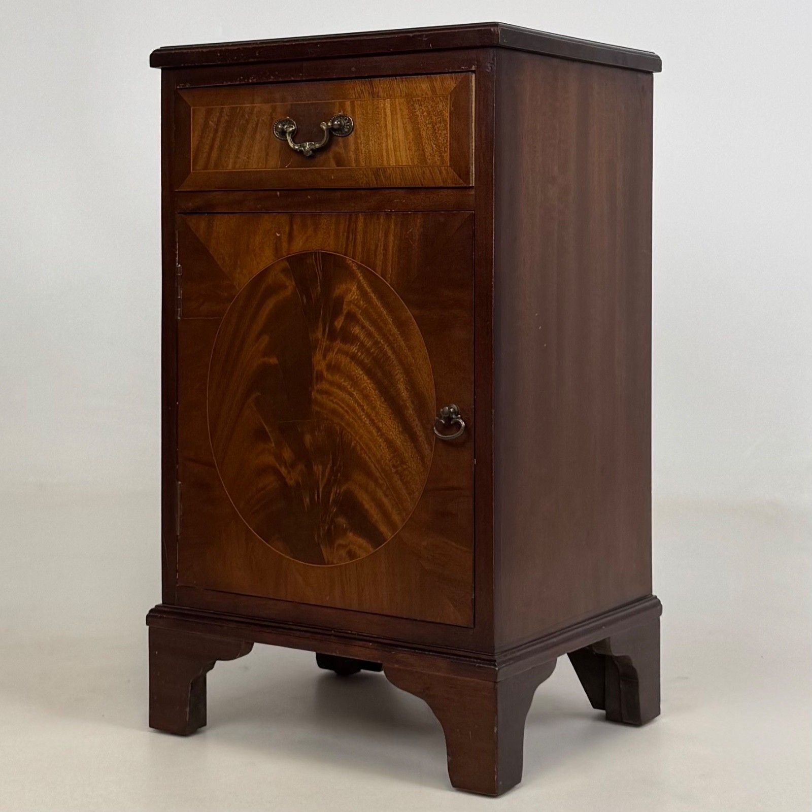 Antique 20th Century Pair Of Mahogany Bedside Cabinets ( Af 5715 ) photo Furniture