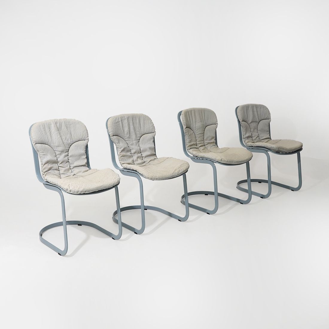 Set Of 4 “077” Chairs By Studio Cidue For Cidue, 1970s photo furniture