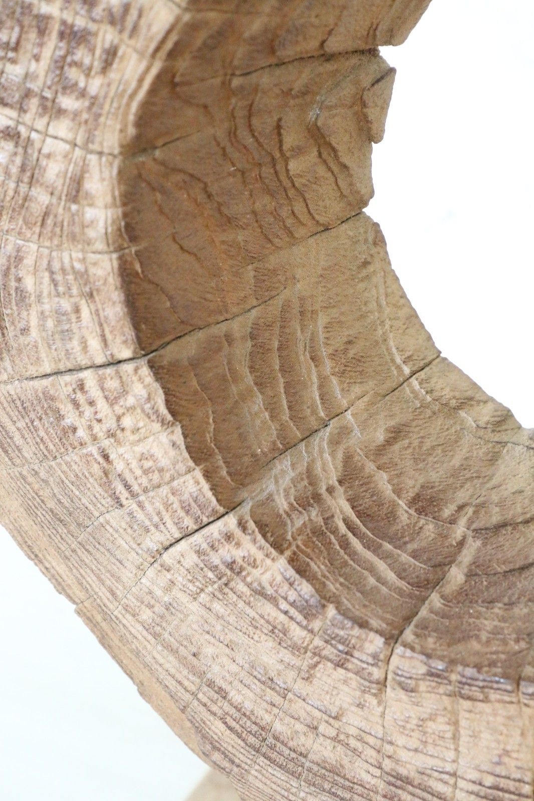 100.0 A Natural Wood Sculpture Salvaged Se Asian Wooden Section Antique Dried Mounted photo
