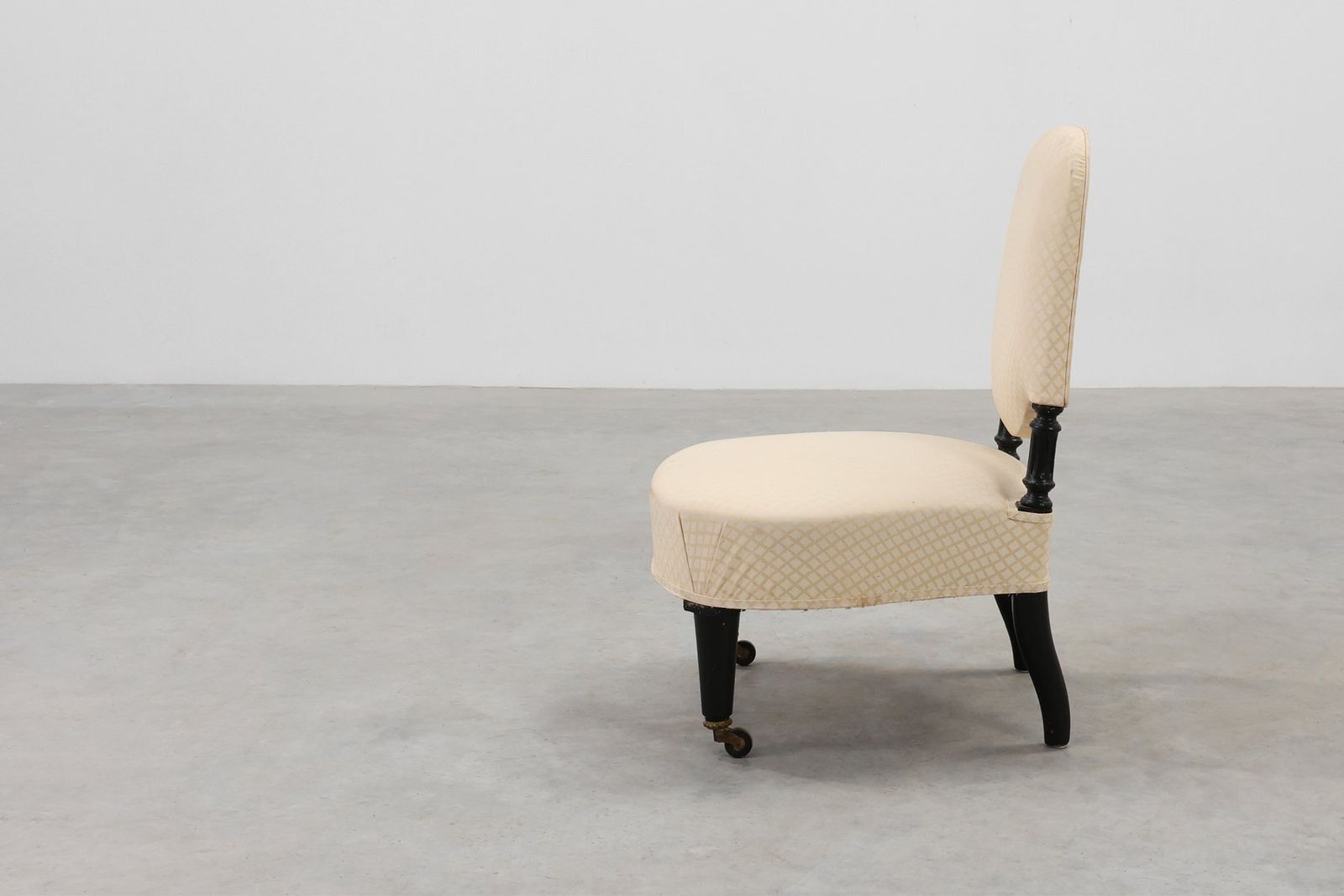 Low Napoleon III Chair, France, 19th Century photo for sale