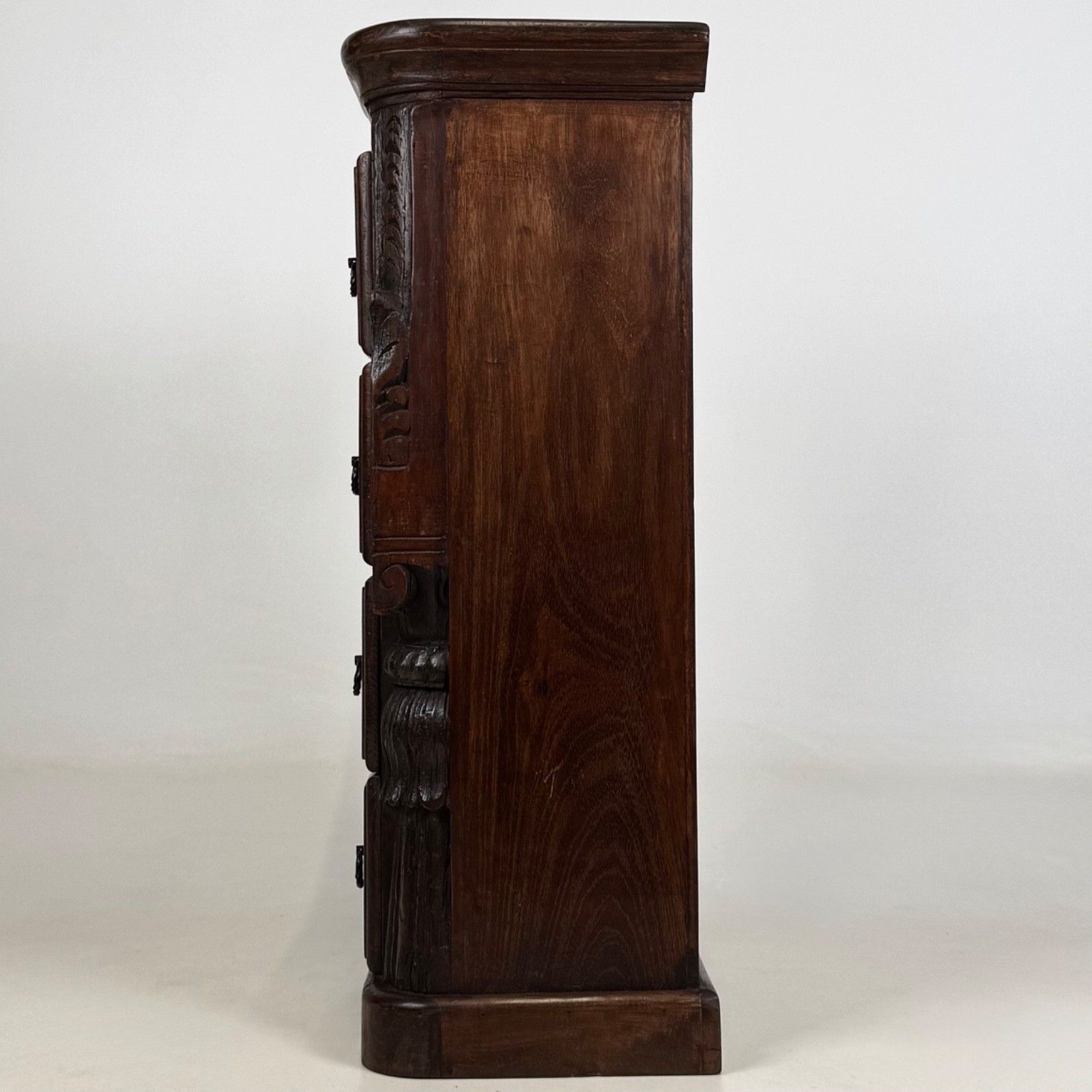 Antique 20th Century Indian Rosewood Chest Of Drawers ( Af 5724 ) photo for sale