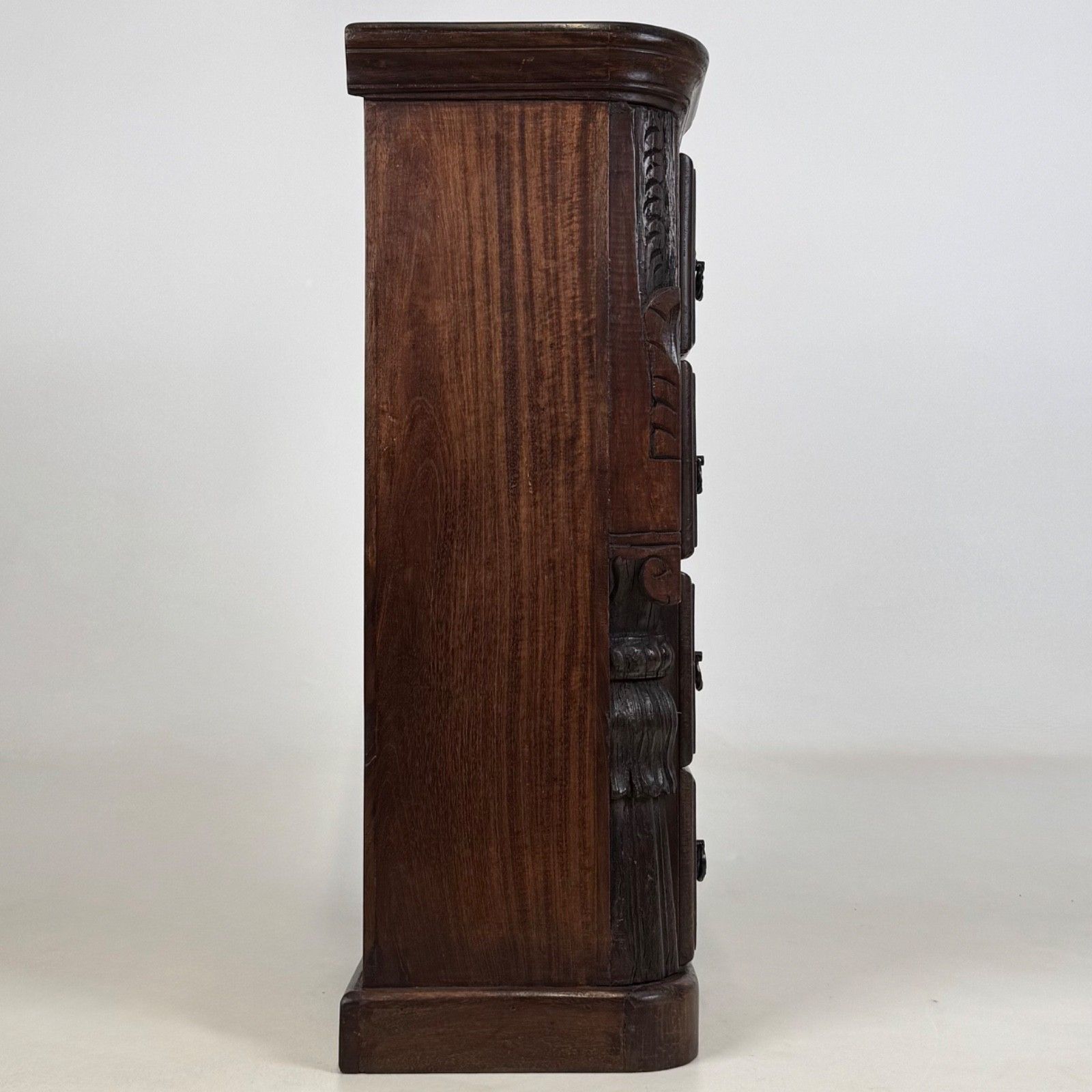 Antique 20th Century Indian Rosewood Chest Of Drawers ( Af 5724 ) photo buy