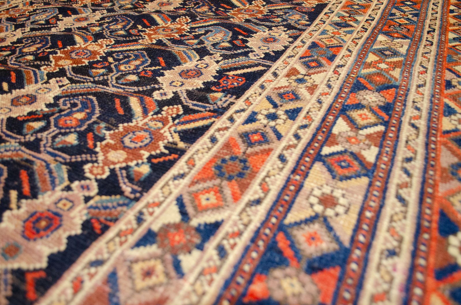 Antique Afshar Rug 166x123cm, 1900s photo Textiles
