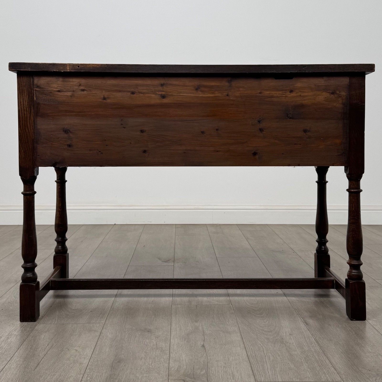 Antique 20th Century Fine Quality Edwardian Desk In Oak ( Af 5733 ) photo 625.0