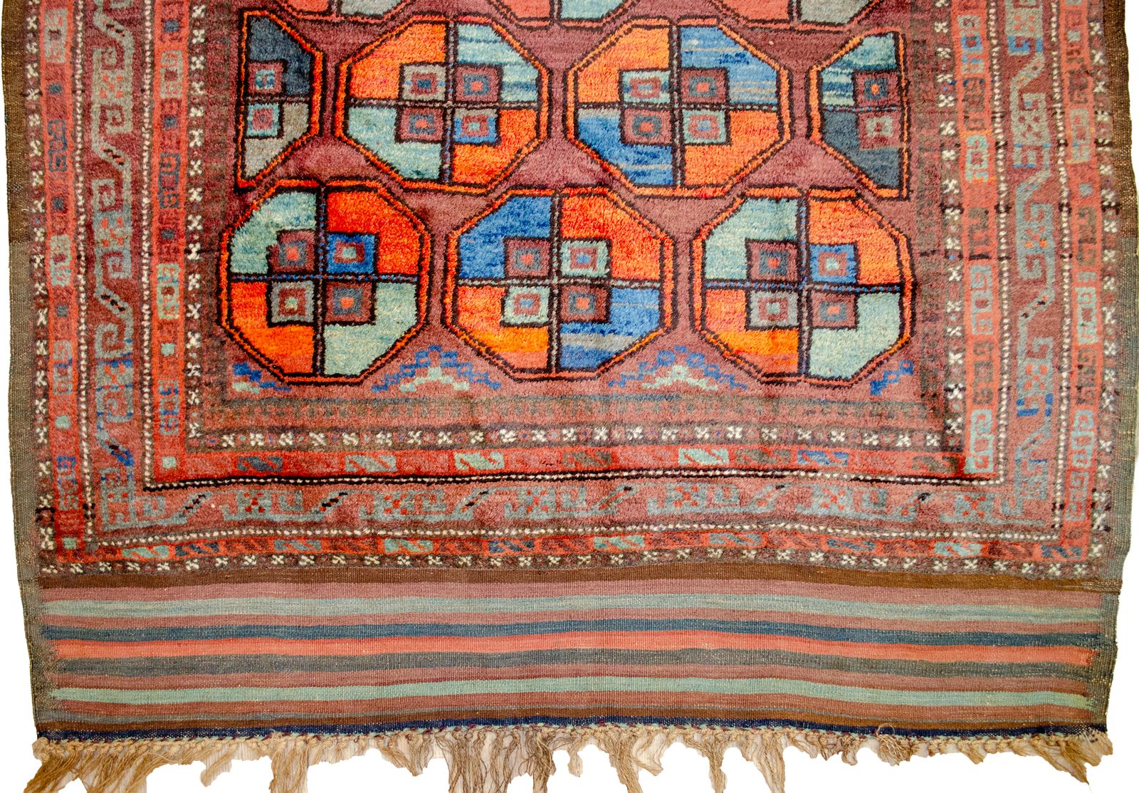 Antique Qoochan Rug 266x140cm, 1920s photo vinterior