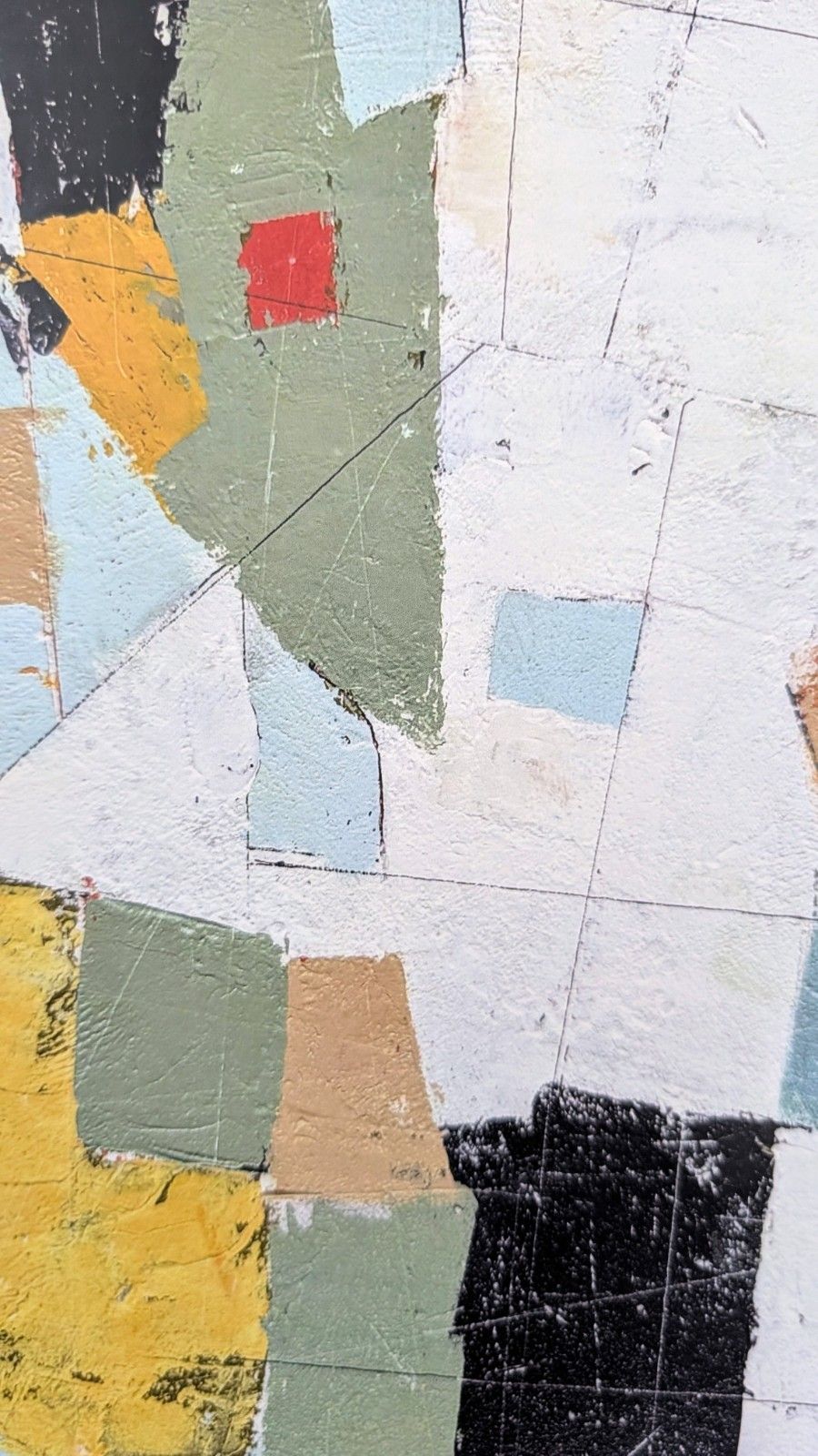 Signed Limited Edition Framed Print By Benjamin Frais Geometric Abstract Art 13 photo Art