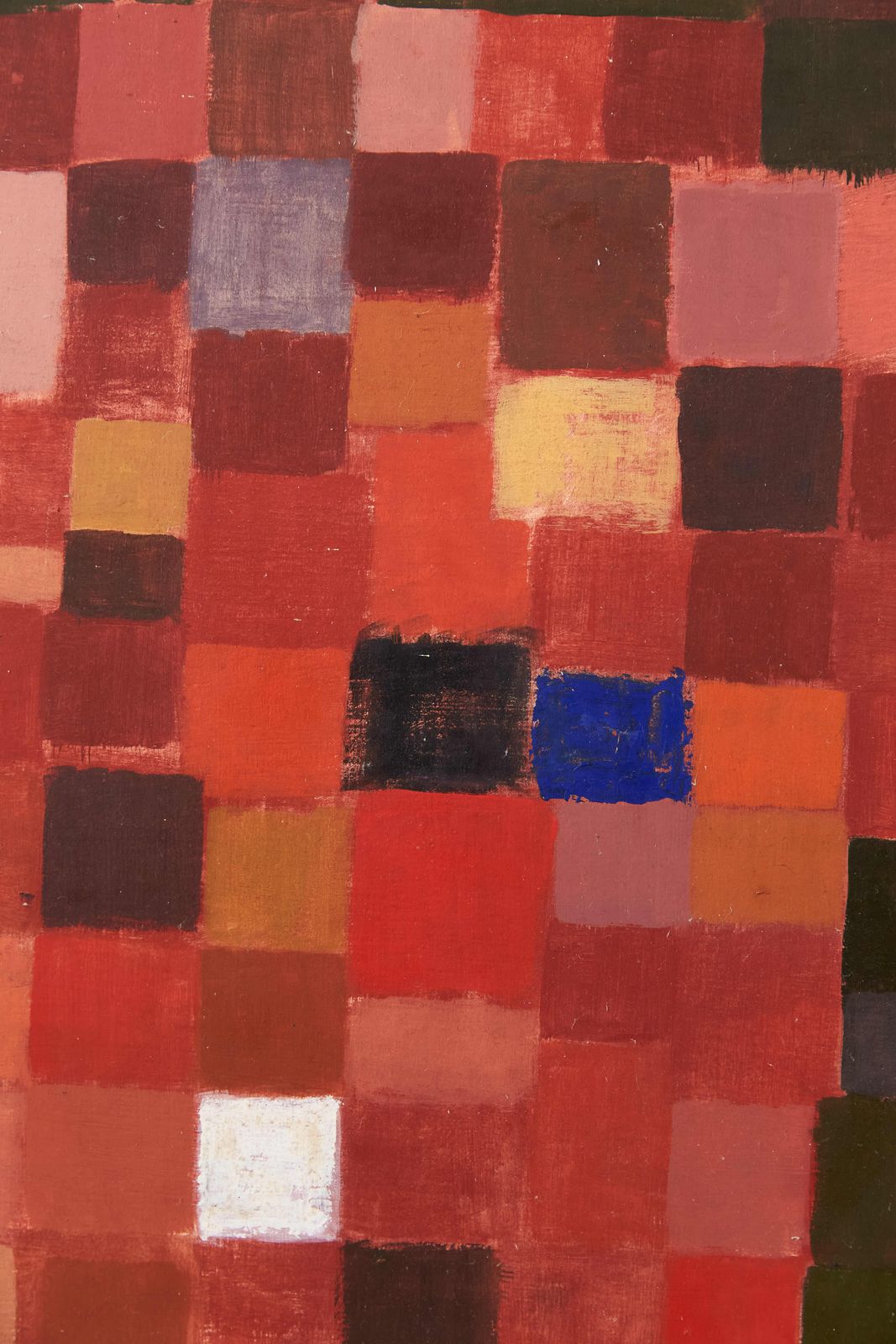 'Red, Orange And Green Squares' By Rosina Rogers, Signed photo 1740.0