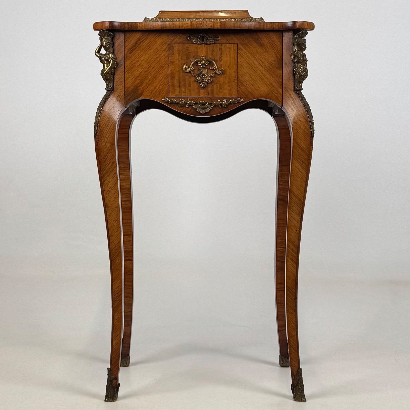 Antique 19th Century Decorative French Cabinet In Walnut ( Af 5709 )