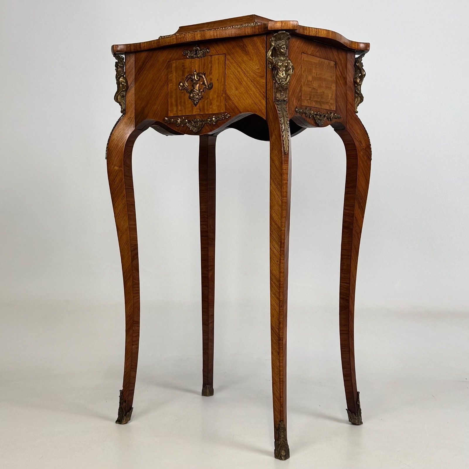 Antique 19th Century Decorative French Cabinet In Walnut ( Af 5709 ) photo furniture