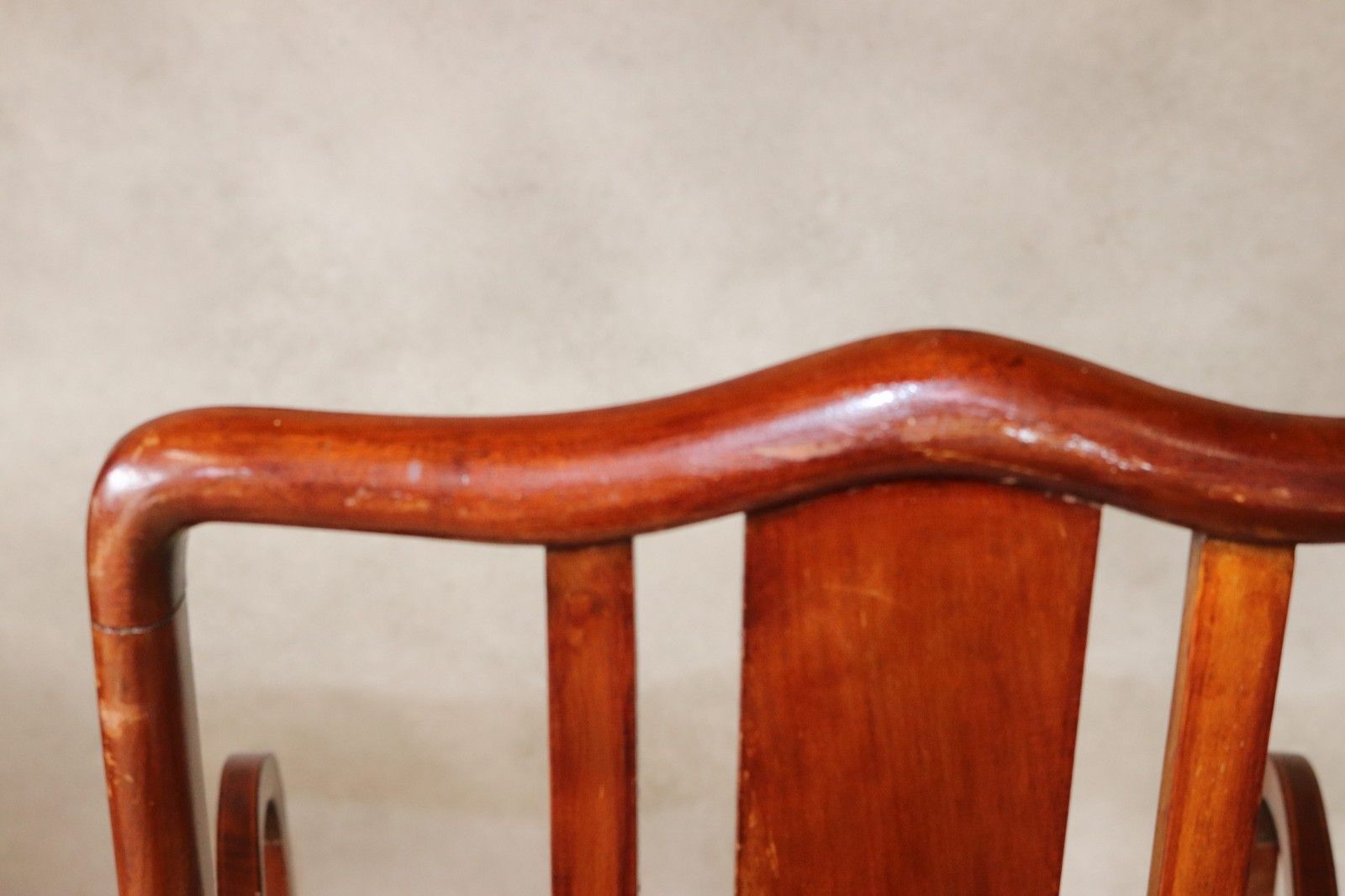 Antique Edwardian Inlaid Mahogany Elbow Chair / Desk Chair photo Furniture