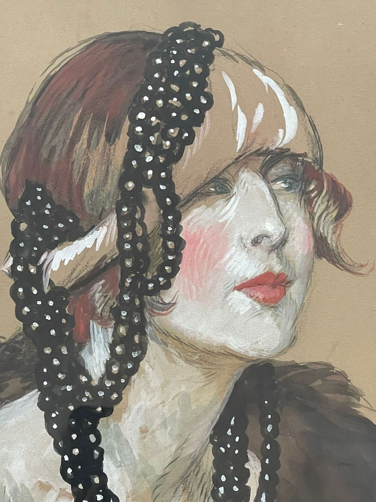 Portrait D’élégante, Jean Gabriel Domergue (1889 1962) photo for sale