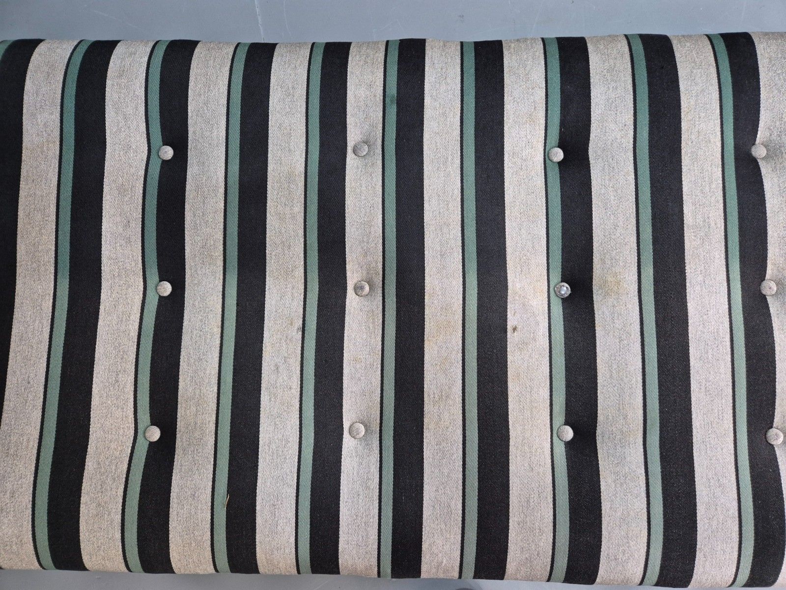 Vintage Danish Mid Century Day Bed Original Wool Upholstery 1950s Retro  Eb07219 photo vintage