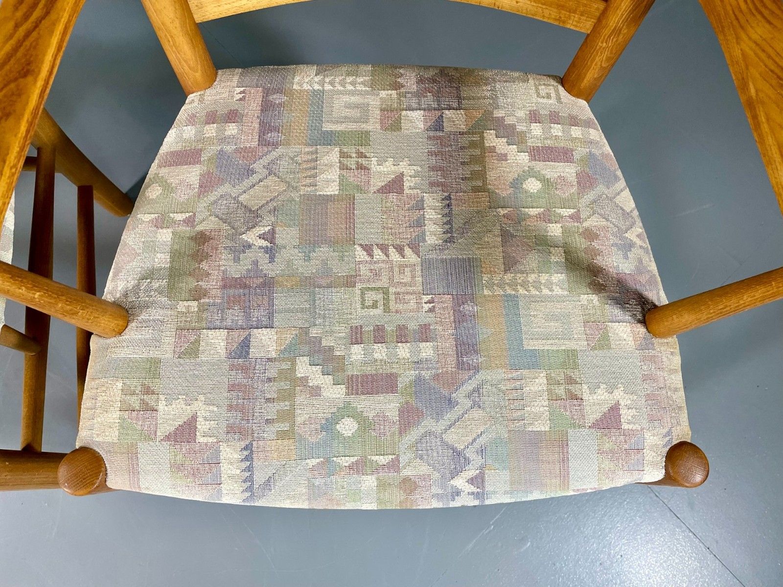 photo for sale 2 Vintage Kaare Klint Church Chairs Fritz Hansen 1930s Retro Mcm  Eb06017