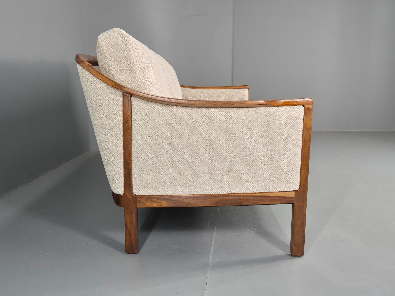 photo for sale Vintage Mid Century 3 Seater Sofa New Upholstery Brdr Andersen Retro 60s Eb11145