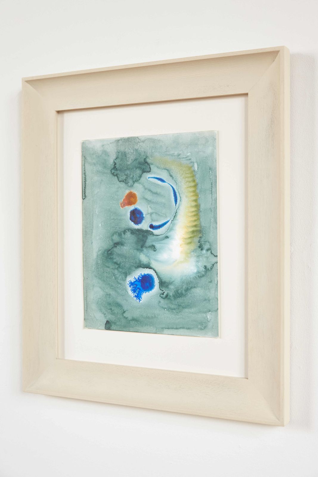 Watercolour And Ink Abstract Landscape By Alistair Grant C1978 80 photo 654.0