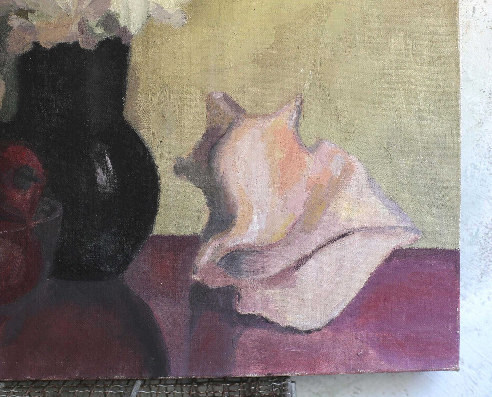 photo furniture Original Still Life Oil Painting French Antique Impressionist Artist Fruit On Canvas Picture