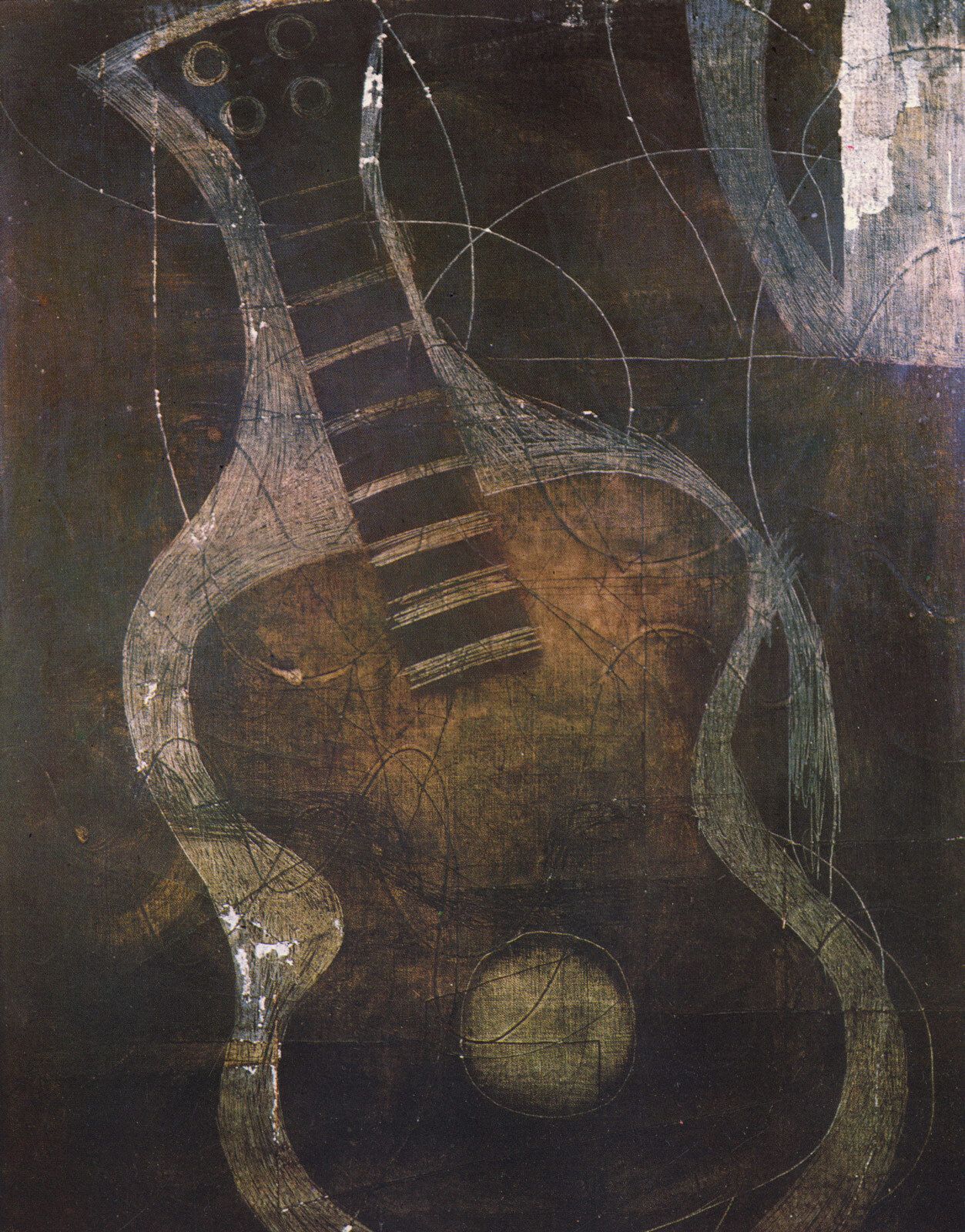 Ingelijste lithografische print van Ben Nicholson, 1962 photo furniture