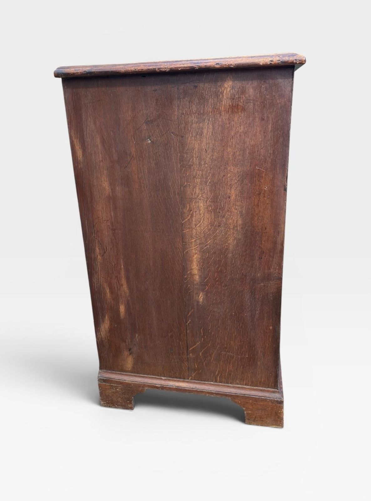 Furniture Late 18th Century Georgian Oak Chest Of Drawers photo