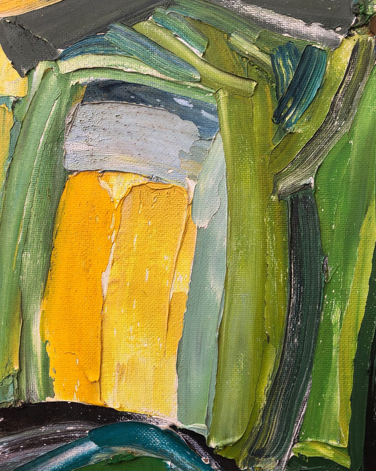 Expressionistisch boslandschap photo 650.0