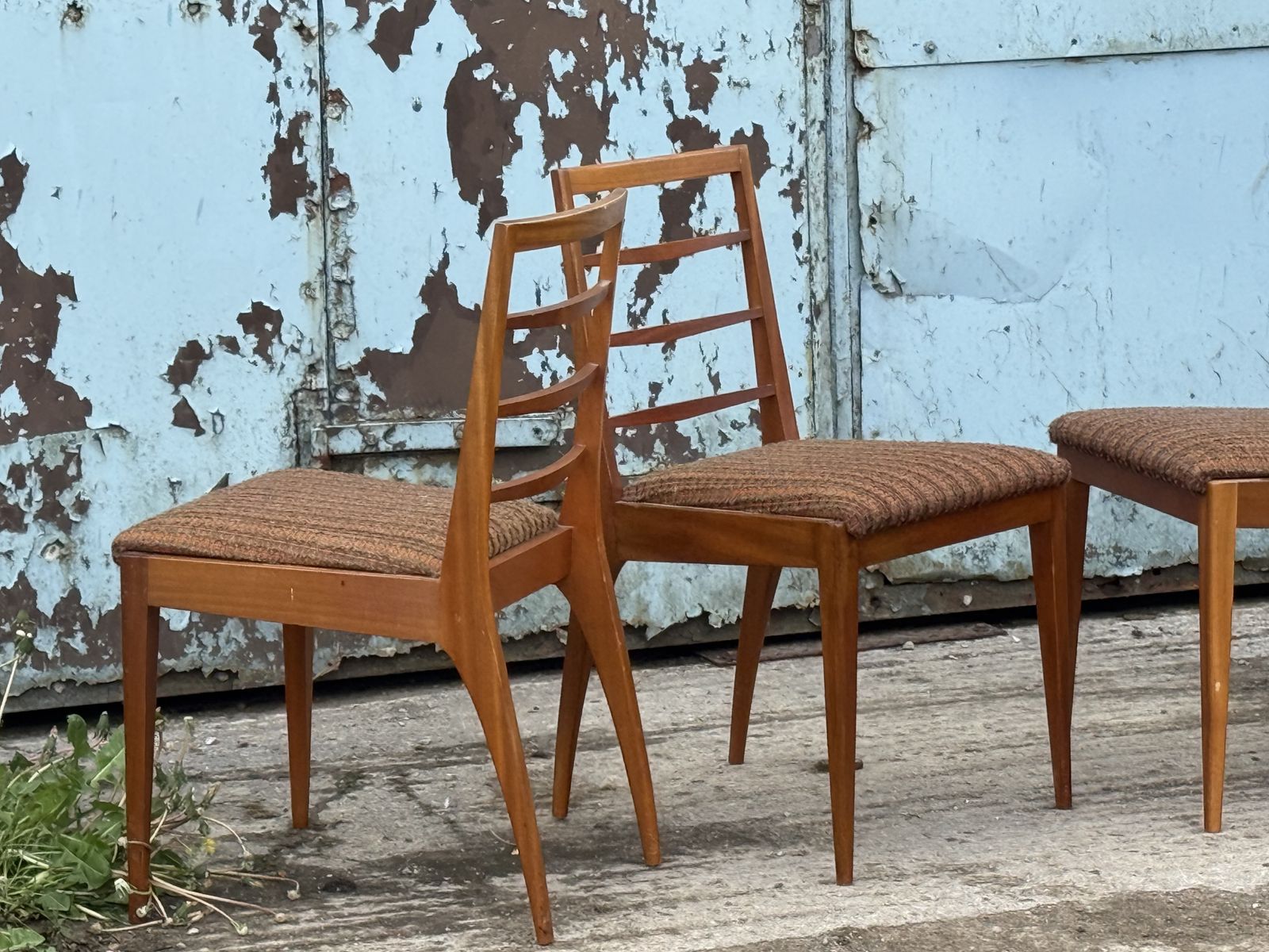 Set Of Four Teak Dining Chairs By Tom Robertson For A.H. McIntosh, 1960s photo Furniture