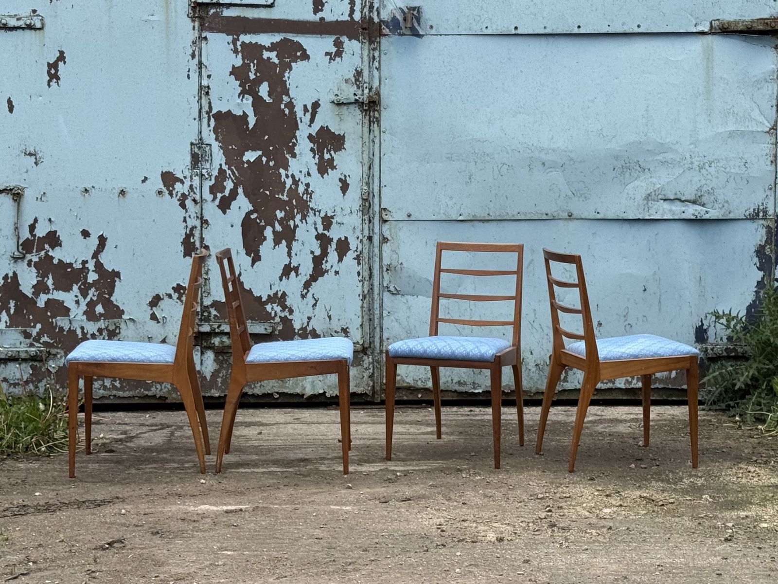 Set Of Four Teak Dining Chairs By Tom Robertson For A.H. McIntosh, 1960s
