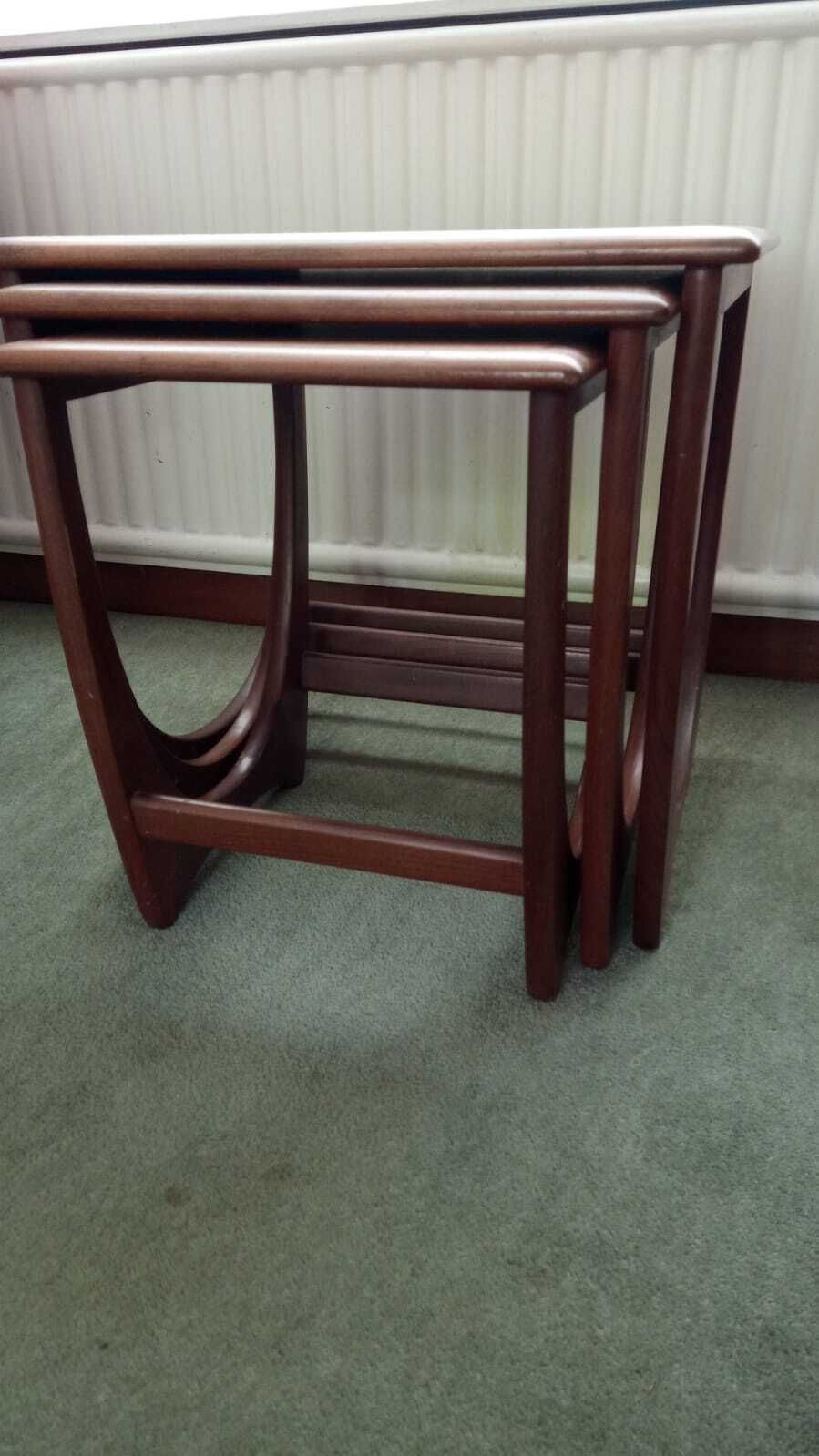 G Plan Nest Of Table Vintage photo for sale