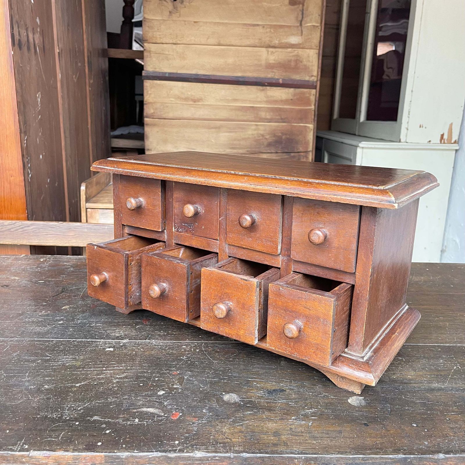 Vintage Small Bank Of Drawers   #2103 photo Furniture