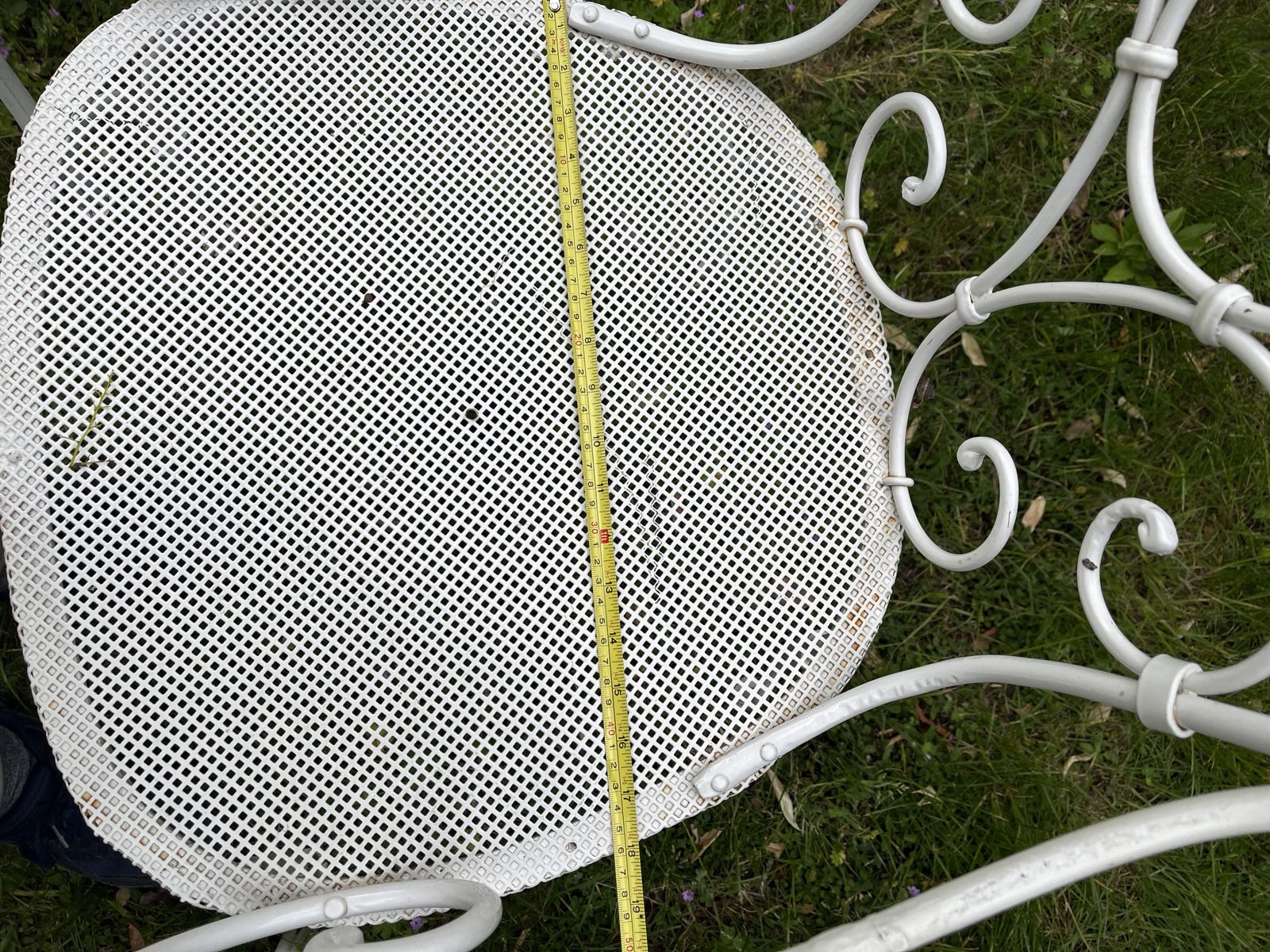 6 Beautiful Victorian Iron Garden Chairs   Great Condition photo vintage